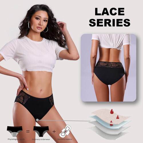 Four layer leak proof sanitary napkins free physiological