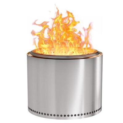 户外野营柴火炉二次燃烧无烟炉 火炉 篝火炉庭院无烟烧烤炉子定