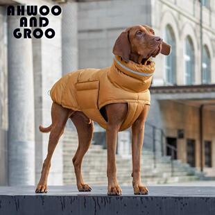 狗棉大衣灰狗惠比特犬秋冬加厚保暖防水防风雪背心魏玛杜宾棉大衣