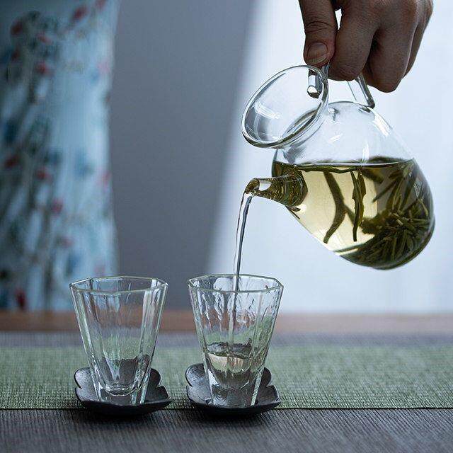 新款直销仿宋茶壶日式小枣执壶耐热茶具泡绿茶器透明小号简约玻璃