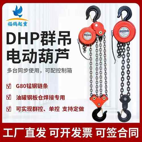 DHR群吊电动葫芦5吨10吨20吨30吨50吨爬架电动葫芦焊罐倒链葫芦