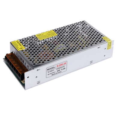 分离器整流器AC110-220V转DC24V8.3A200WLED硬灯条净化器开关电源