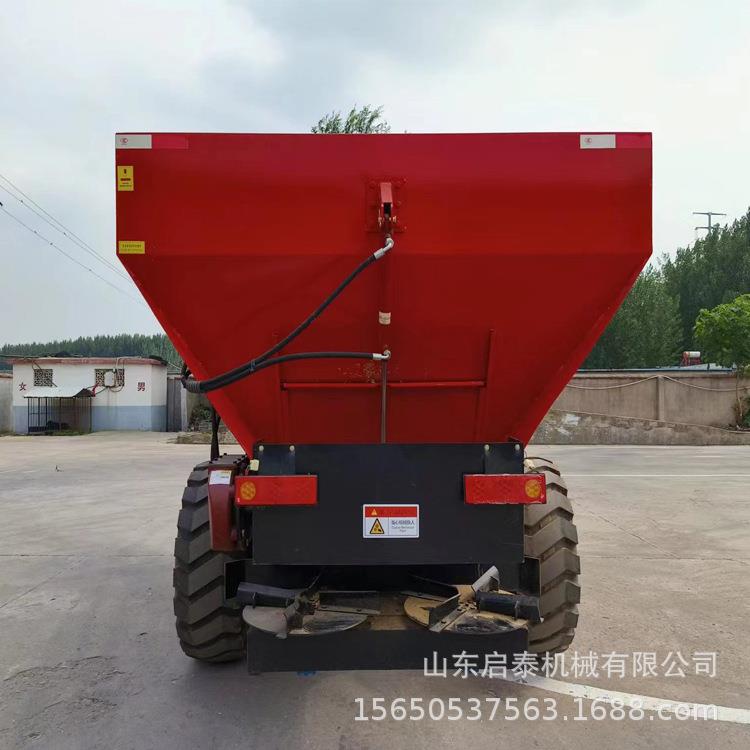 8方3引2马力FIM大型拖拉机牵撒粪车畜粪禽污田抛洒干湿粪抛洒还均