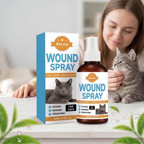 EELJOY Cat Skin Care Spray - Gentle and Nourishing, Cleans F