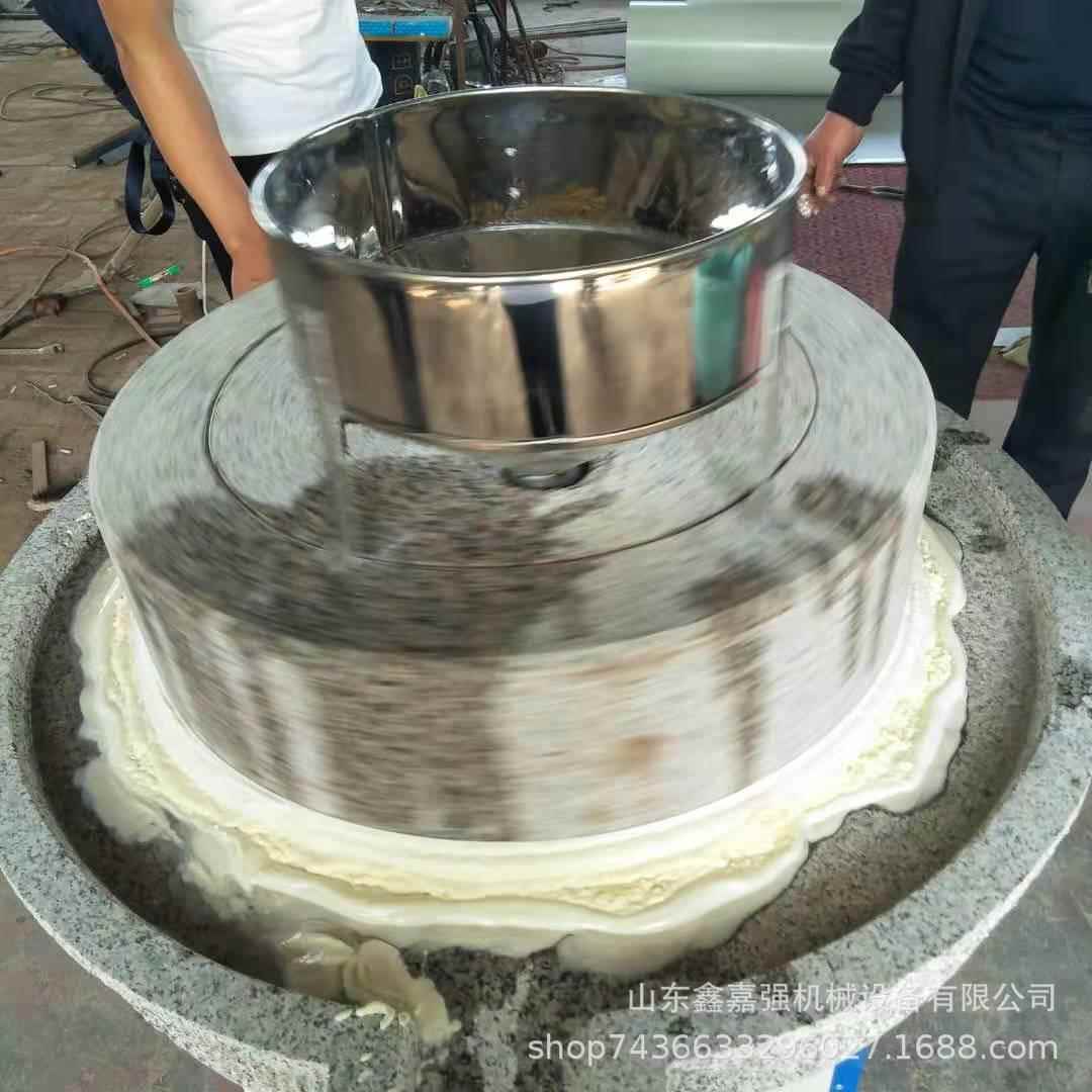 小型红砂岩小麦面粉磨面机传统豆腐磨浆机磨玉米浆芝麻糊石磨机