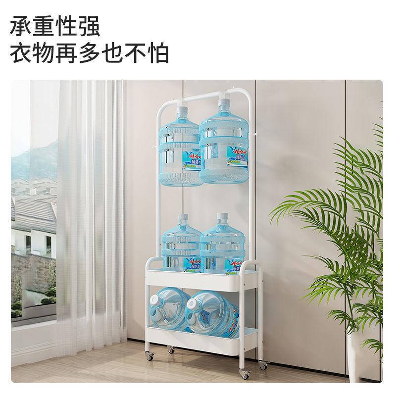 晾衣架落地家用立式卧室单杆凉晒挂衣架柜晾衣杆阳台简易衣服架子