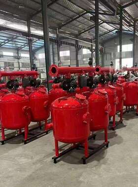 100吨/小时旁滤设备 不锈钢爪式孔板布水器 浅层砂过滤器过滤