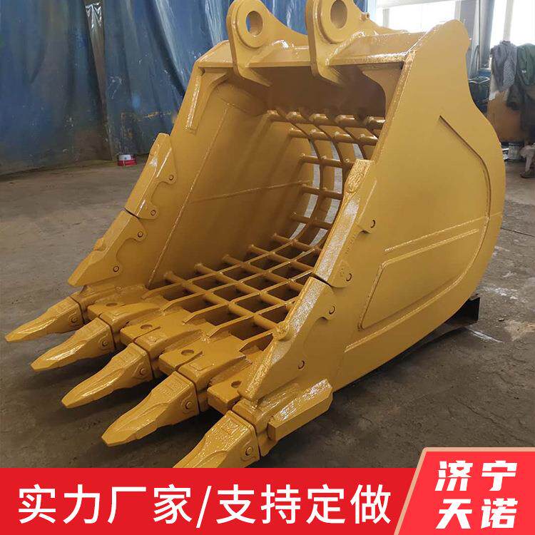 厂家供应挖掘机挖斗土方斗岩石斗栅格斗水草斗