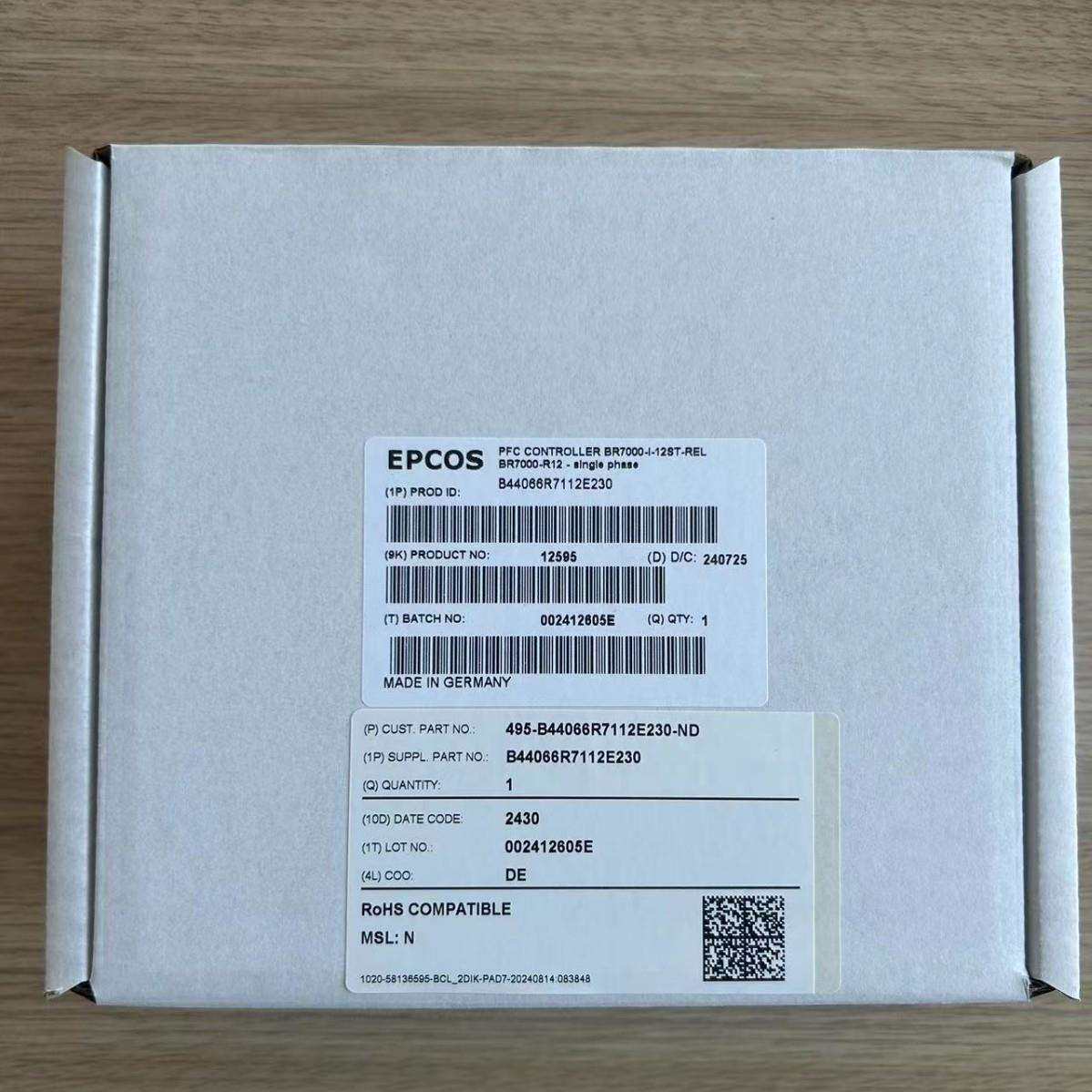 EPCOS爱普科斯 BR6000-R12 B44066R6012E230/S230交流电容控制器