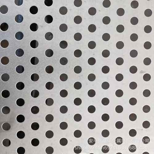 镀锌不锈钢洞洞板金属多孔筛网304冲孔板金属洞洞板铁装饰网