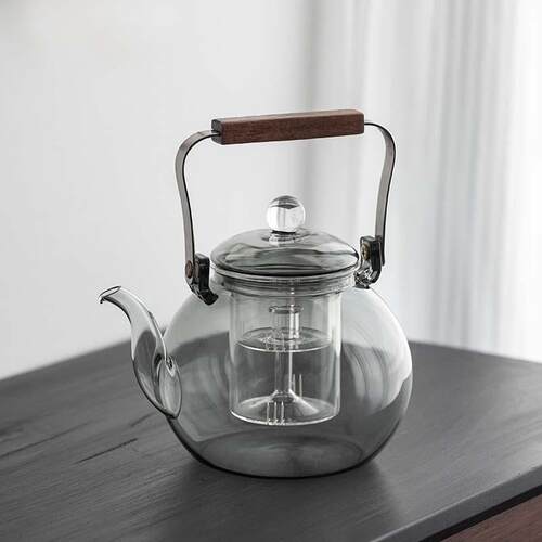 日式耐高温玻璃煮茶壶套装高档家用星空提梁壶泡茶专用煮茶