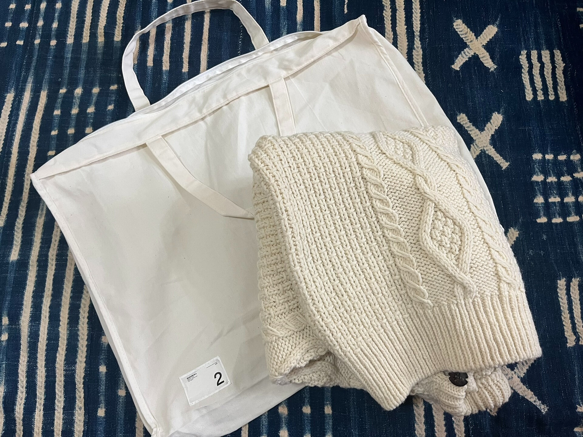 VISVIM 20AW BOLLARD CREW KNIT — detail