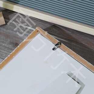 竹木相框摆台天然木蜡油手工榫卯结构儿童艺术胡桃木画框生产批发