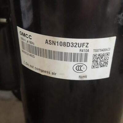 全新变频压缩机ASN108D32UFZ/D43UFZA空调制冷压缩机