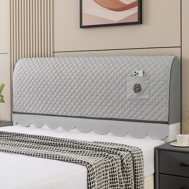 床头套罩全包软包通用2023年新款防尘床头盖布保护套罩遮丑床头罩