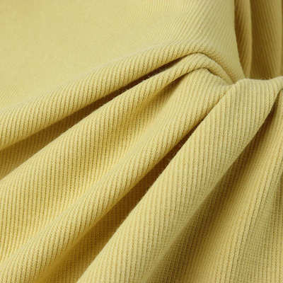 2X2罗纹布 260g领口螺纹面料 现货32S支弹力春夏针织罗文袖口布料