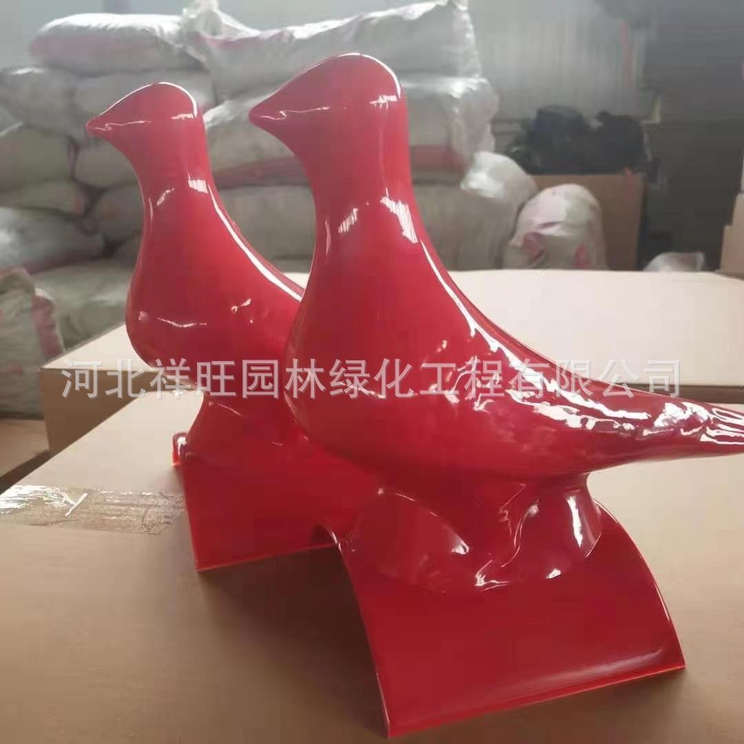 枣红白色灰色合成树脂瓦仿古瓦塑钢瓦配件和平鸽装饰颜色多种