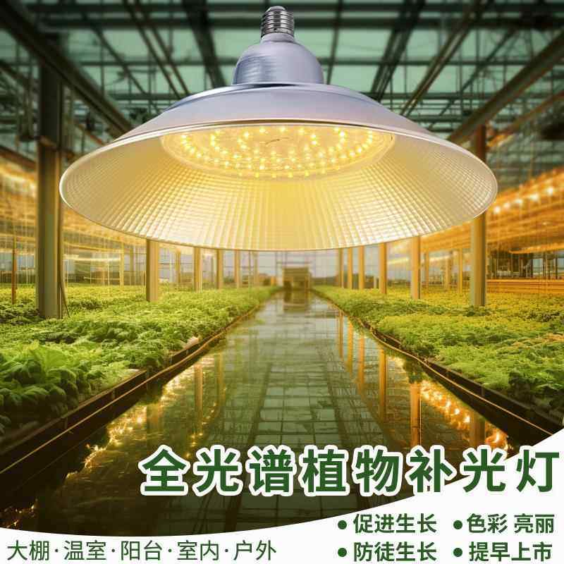 LED全光谱仿阳光灯太阳光蔬菜草莓花卉育苗室内植物灯植物补光灯