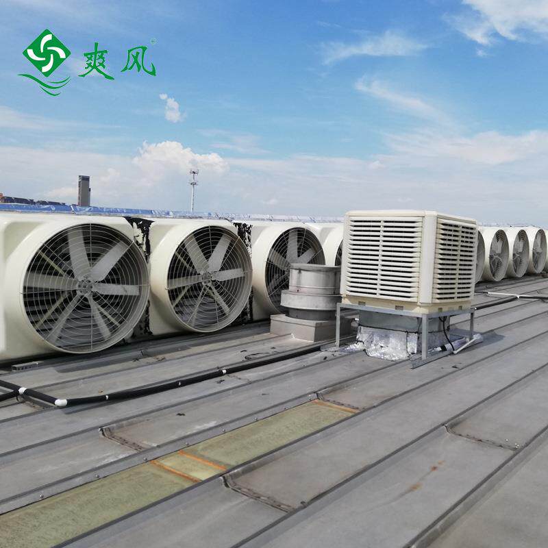通风降温设备通风换气钢构厂房工厂车间负压风机工位降温