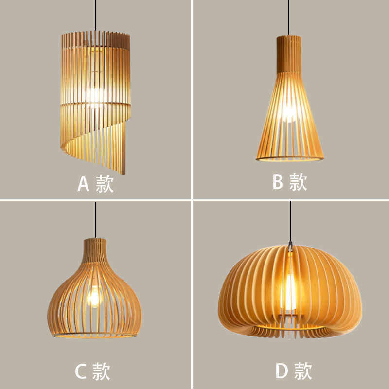 日式木艺餐厅吊灯原木灯笼灯茶室民宿田园禅意饭店新款创意灯饰,家装灯饰光源,客厅吊灯,淘宝优惠券,粉丝福利购,淘宝优惠卷
