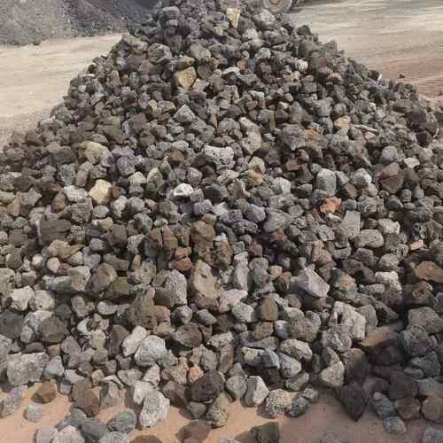 杂色火山石污水处理 粪池处理鱼缸造景现货供应黑色红色火山岩