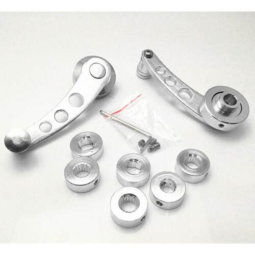 汽车车窗摇把小货车厢型车改装通用铝合金玻璃手动升降器手摇把手