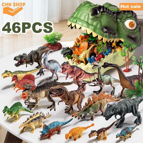 Dinosaur Toys for Kids,46PCS Dinosaurs Figures,birthday gift