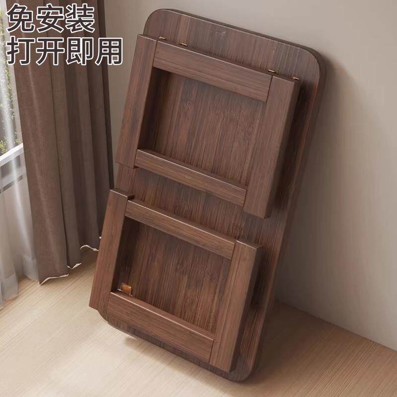 免安装折叠桌子中式家用阳台矮桌炕桌矮餐桌榻榻米茶几床上桌