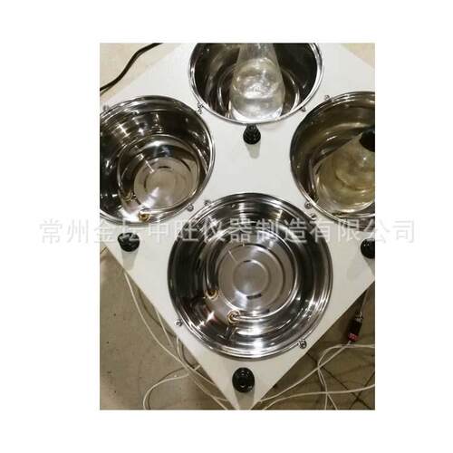 双功能高温油水两用带搅拌ZW-6DF六孔油浴磁力加热搅拌器厂家