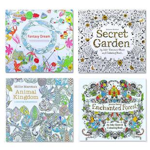 Small sized coloring book decompression adult