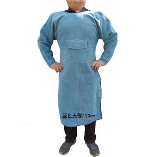 护备 装 服牛皮电焊防烫焊接工作服带电焊反穿围 焊工防袖 高档夏季