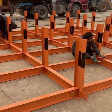 钢筋堆放架工地标准化钢筋盘圆架原材料支架组装摆放钢筋堆放架