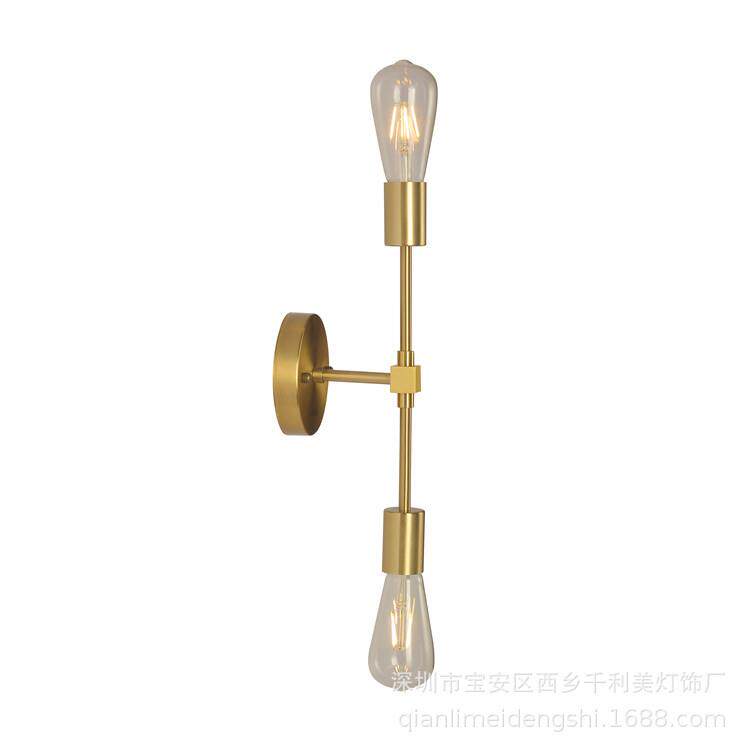 创意欧式复古床头餐厅壁灯个性艺术可旋转客厅背景墙铁艺壁灯1005