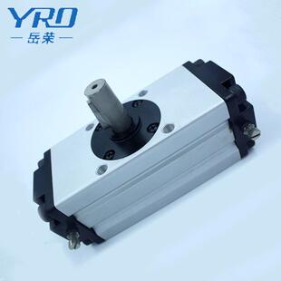 厂家直销摆动气缸齿轮旋条式 50转18度摆动缸 岳荣C气RA1B0532Z32