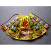 荷花披竹 新款 佛衣观音菩萨莲花披风 佛袍 高档佛神衣衣 像披风风