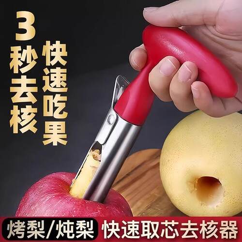 Stainless Steel Apple Corer for Slicing Apples, Specialized