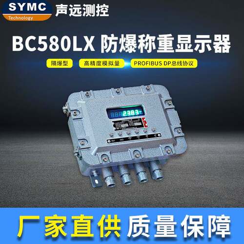 BC580LX防爆称重显示器高精度仪表厂家直供SYMC防爆仪表