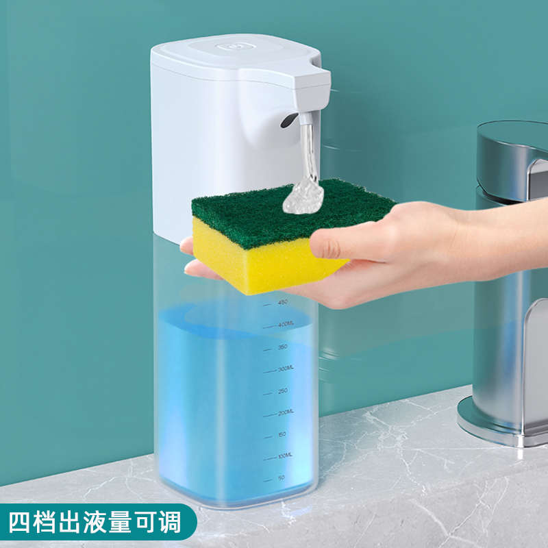 皂洗碗泡沫洗洁精出电动液液液洗手器厨房凝胶机洗涤灵自动感应器