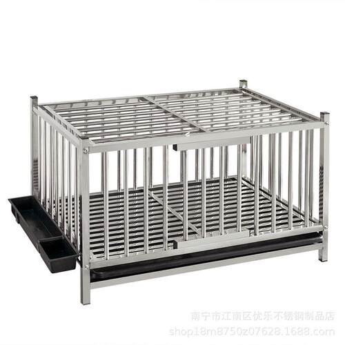 不锈钢鸡笼鸭笼鹅笼兔笼宠物笼家用大号养殖笼子鸡舍家禽双层三层