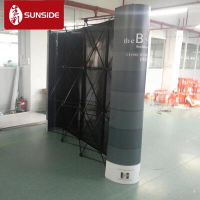 3*3布艺圆管拉网展架 便携式无拼接 布拉网大画面 快速布拉网展架