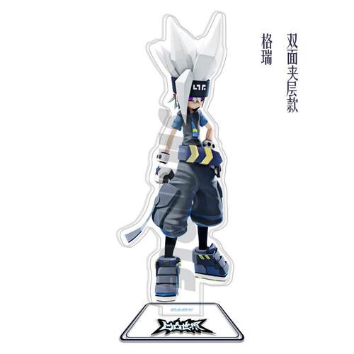 跨境热销 同人3D系列双面夹层款大立牌安迷修格瑞安莉洁雷狮艾