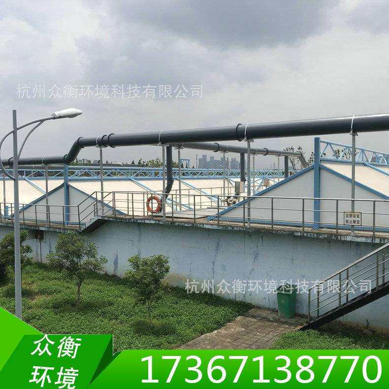 供应杭州反吊膜沼气池除臭加盖反吊膜制作安装污水池膜结构