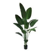 北仿真旅人220321落蕉植天堂鸟假欧植物客厅地盆栽仿生植物装 饰绿