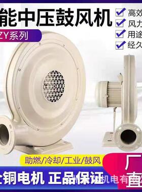 中压风机CZR工业大功率220v铁壳中压风机低噪音离心式中压鼓风机