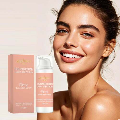 Zephoco Temperature Change Foundation, a hydrating and light