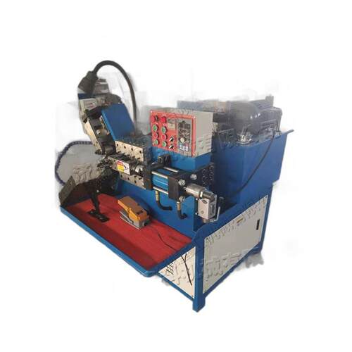 Thread rolling machine 全自动上料搓丝机 圆管外圆网纹成型机