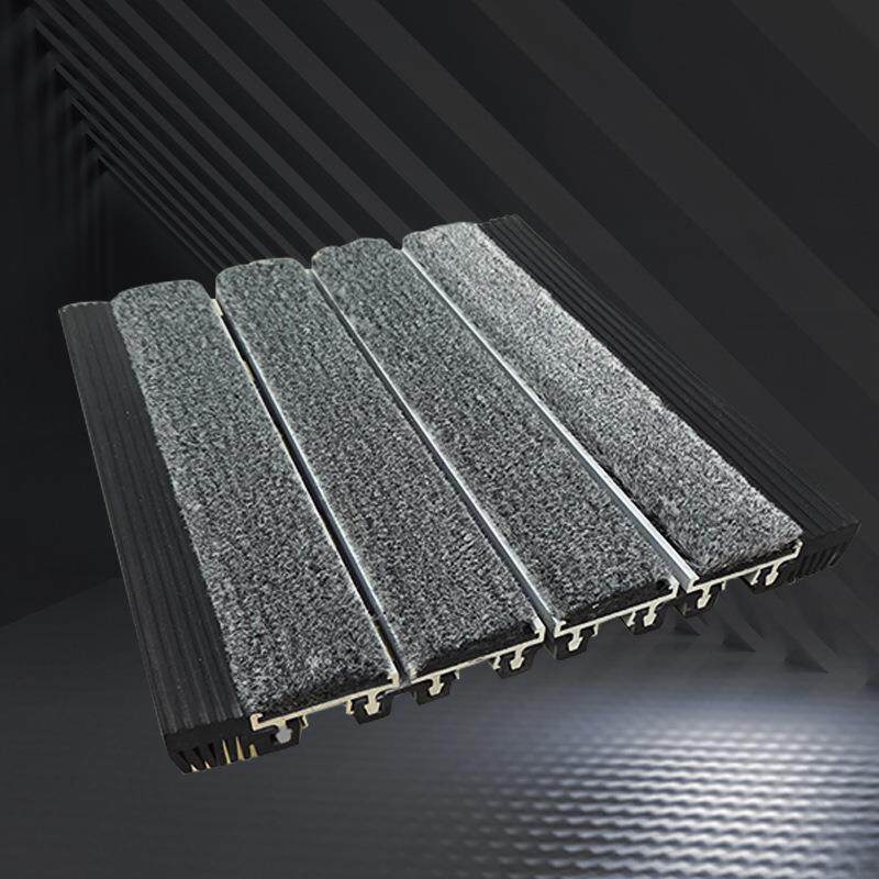 摄影棚铝铝合金地金地垫商场嵌 入式刮泥防合滑尘除垫