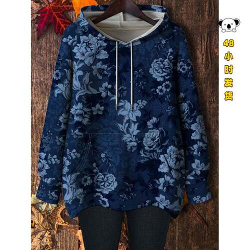 O 58383 Skull print hoodie 骷颅头印花连帽衫