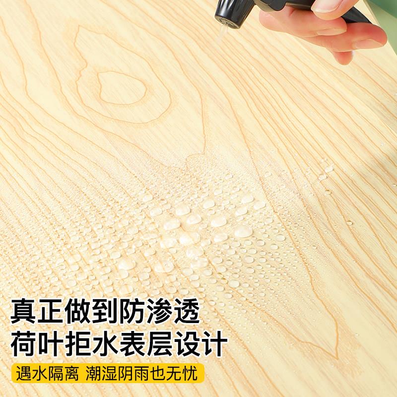 壁纸自粘商店用餐墙面店装饰墙裙防饮撞壁贴铺装修壁纸背景棕色店