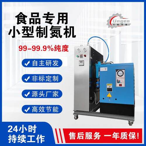 PSA制氮机食品级氮气99.9%纯度变压吸附氮气发生器适用于食品包装